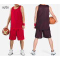 100% Polyster Double-Sided Breathable Custom Basketball Wear Jersey Shorts Uniform